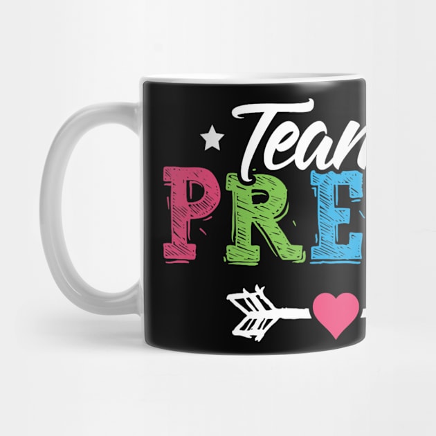 Team Pre-K PreSchool Teacher Student Back To School by torifd1rosie